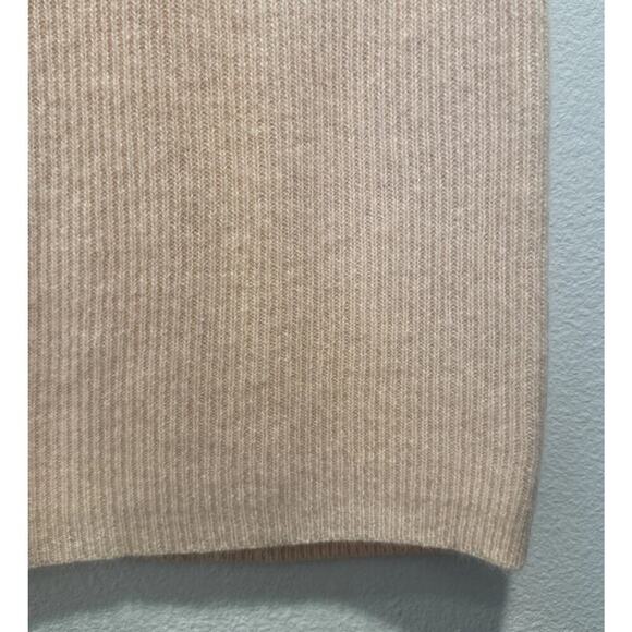 Vintage Claudine Size Small Lambswool Angora Blend Peach Pull On Sweater Skirt - Picture 3 of 6